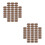 200Pcs Blank Handmade Wood Tags Small Rustic Labels for Garment Sewing 6