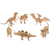 12St Plastic Gouden Dinosaur Model Set Educatief En Sfeervol