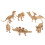 12St Plastic Gouden Dinosaur Model Set Educatief En Sfeervol 1