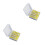 100Pcs Diamond Grinding Burr Set Assorted Colors Polishing Rotary Bits 9