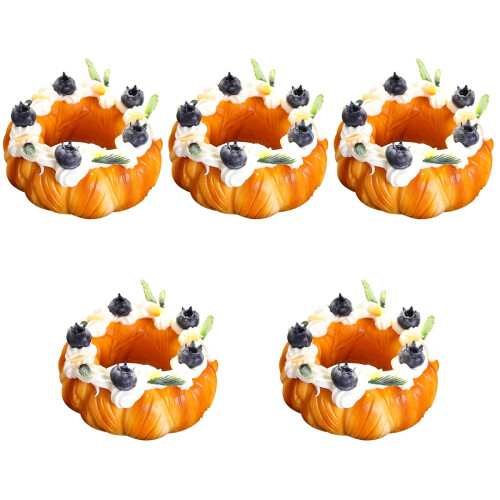 5Pcs Fake Donuts Model Realistic Decorative Display Props 2