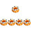 5Pcs Fake Donuts Model Realistic Decorative Display Props 5