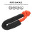 2Pcs Flexible Shackles Durable for Towing and Off-Road Use 10