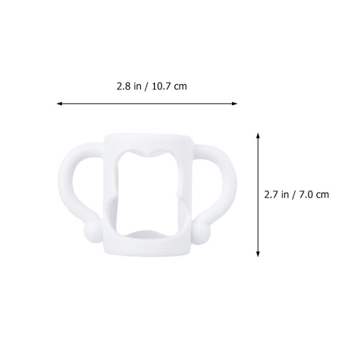 2pcs Feeder Bottle Durable Silicone For 1