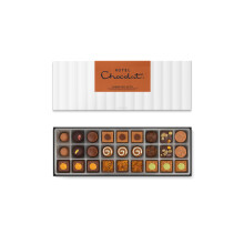 Hotel Chocolat Exquisitely Nutty Sleekster - 27 Alcohol-Free Pralines & Nut Chocolates, 295g - Suitable For Vegetarians - Gifts For Birthday, Thank