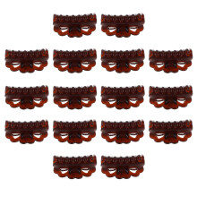 40St Mini Haarknipclips Bruin Stevig Kunststof Voor Haar En Pruiken
