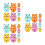 24Pcs Plastic Power Outlet Hooks Adhesive Cord Clips Strong Adhesion 9