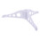 4Pcs White Xmas Tree Stand Plastic Holder for Home Decoration 2