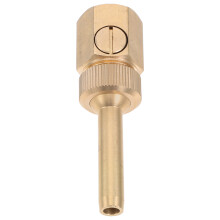 3Pcs Brass Fountain Nozzle Kit Golden Copper Adjustable Water Garden