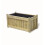 Elegant Rectangular Trough Planter - Timber - L50 x W100 x H52 cm - Minimal Assembly Required 2