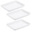 12St Duurzaam Plastic Schilder-En Experiment Tray Wit Voor Kinderen 2