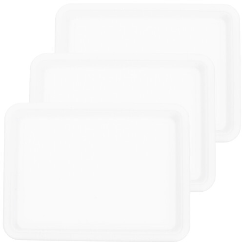 12St Duurzaam Plastic Schilder-En Experiment Tray Wit Voor Kinderen 2