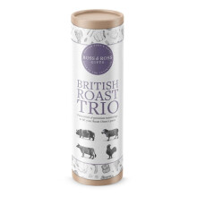 Ross & Ross Gifts - British Roast Trio Tube, Containing Roast Lamb Rub, 50g, Roast Chicken Rub, 50g and Roast Beef Rub, 50g