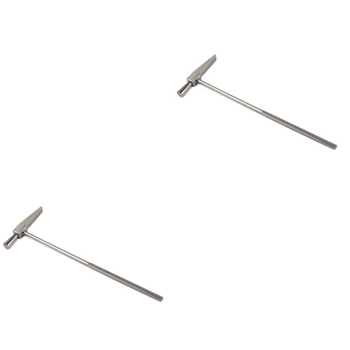 2St Duimpiano Stemtool Kalimba Staal Stemhamer 2