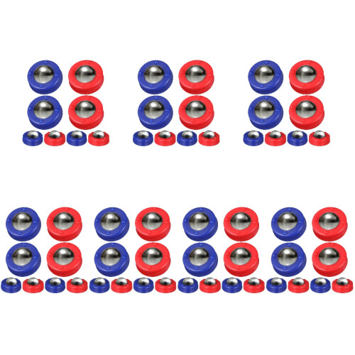 112St Shuffleboard Rollers Set, Lichtgewicht En Voor 1