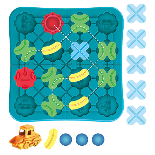 3Sets Aangepaste Kinderspeelset Auto Puzzlebaan, Veelzijdig & Leuk