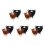 Polyester Valse Baarden En Snorren Halloween 6
