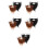 Polyester Valse Baarden En Snorren Halloween 7