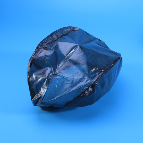 Zwart Helmhoesje Water- En Winddicht Elastisch 2