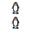 2St Multi Pinguïn Clockwork Speelgoed Educatief Voor Kinderen 7