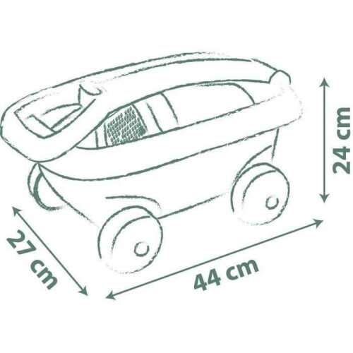 Strandwagen mit Rollen 1