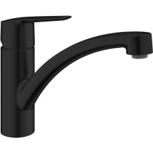 GROHE Start - 324412432 - Küchenarmatur - Einhebelmischer Spüle - Matt Schwarz - Niedriger Auslauf - 140 Drehung