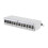 Desktop Patch Panel - For Keystone Modules - 12-port - Shielded - Patch field - Surface mounting - Grey 1