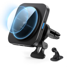 for MagSafe Car Mount Charger[15W Fast Charging], Air Vent Dashboard Magnetic Phone Holder Car Wireless Charger for iPhone Air 17 Pro Max 16 15 14
