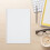200Sheets White Loose Leaf Punched Paper Reusable Sticker Album Refill 6