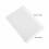 200Sheets White Loose Leaf Punched Paper Reusable Sticker Album Refill 2