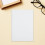 200Sheets White Loose Leaf Punched Paper Reusable Sticker Album Refill 5