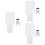 3Sets Polyester Wit Feest En Cosplay 8