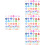Perles PVC Multicolores DIY Décoration 8