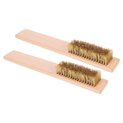 6Pièces Élastique Cire Snowboard Manche En Bois Couleur Khaki