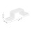 200Pièces Clips De Fixation En Transparent Pour LED 10