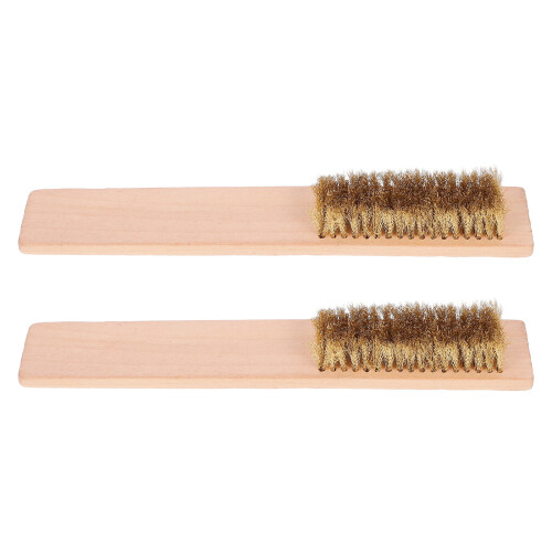 6Pièces Élastique Cire Snowboard Manche En Bois Couleur Khaki 2