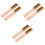 6Pièces Élastique Cire Snowboard Manche En Bois Couleur Khaki 5