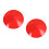 2Pièces Capuchon De PVC Rouge Ventilation Extérieure 11