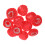 300Pièces Couvre-Detecteurs Rouge Protection Maison 2