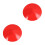 2Pièces Capuchon De PVC Rouge Ventilation Extérieure 10