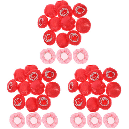 300Pièces Couvre-Detecteurs Rouge Protection Maison 2
