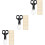 3Ensembles Équipement Apiculture Clips Cage Plastique Varié 7
