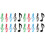 20Pièces Pinces Colorées Pour Partitions Clip Support Notes De 2