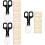 3Ensembles Équipement Apiculture Clips Cage Plastique Varié 9