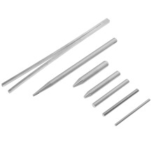 21Pièces Kit Pliage Métal Pratique Acier DIY Argent Multifonction