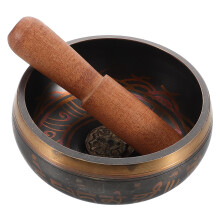 3Ensembles Bols Spirituels Bouddhistes En Cuivre Pour