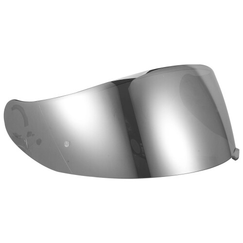 2Pièces Visière Remplacement Casque Pièce Argenté Confort Vent 1