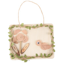 1Ensemble Supports En Bois Et Corde Pour Cadres Photo Faits Main
