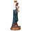 2Pièces Figurine Résine Décor Maison Couleurs Vives 2