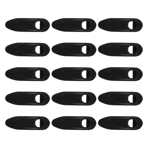 45Pièces Colliers Câbles Noir Support Intégré Cadre 1